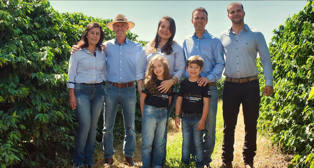 Café du brésil par la famille Barbosa