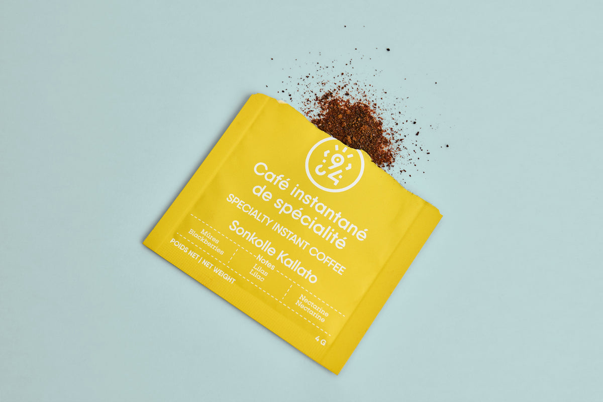 Café instantané de spécialité - instant coffee
